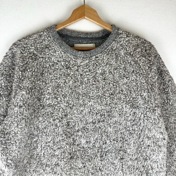Kestin Durness Textured Crewneck Sweatshirt Undyed Marl Fleece Neutral - Picture 4 of 11